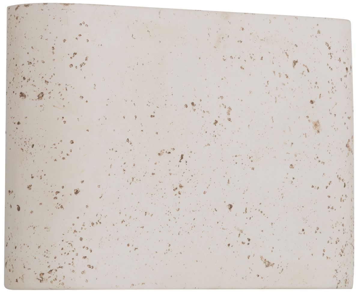 Image 7 Golden Lighting Stela Integrated LED 9in Outdoor Wall in White Travertine more views