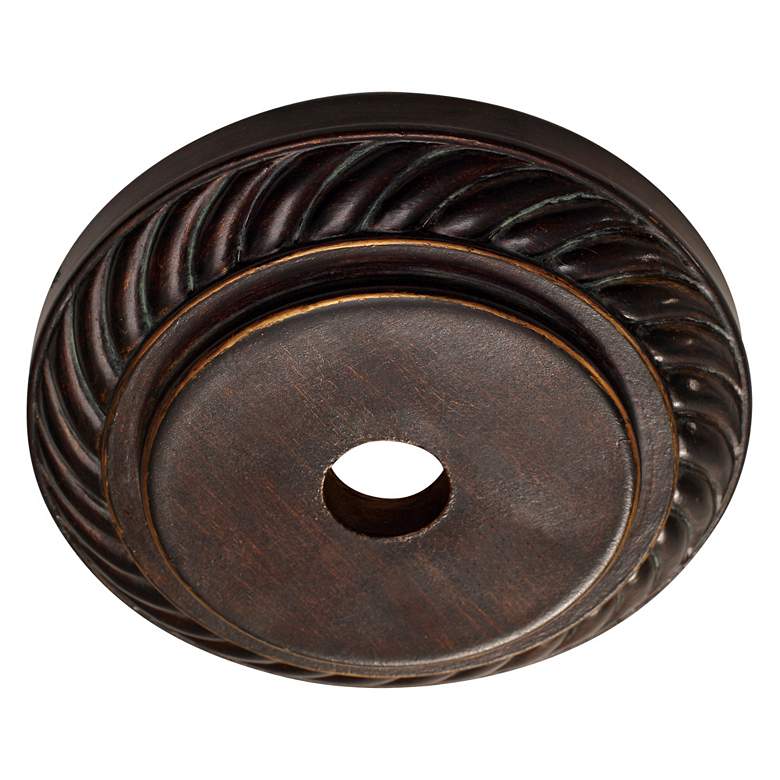 Image 4 Golden Lighting Torbellino 6" Wide Cordoban Bronze Mini Pendant Light more views