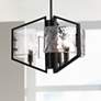 1_Golden Lighting Varsha 16 3/4" Wide Matte Black Pendant Light
