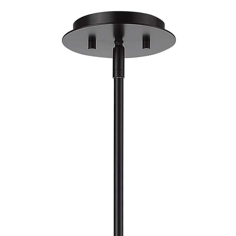 Image 4 Golden Lighting Varsha 16 3/4" Wide Matte Black Pendant Light more views