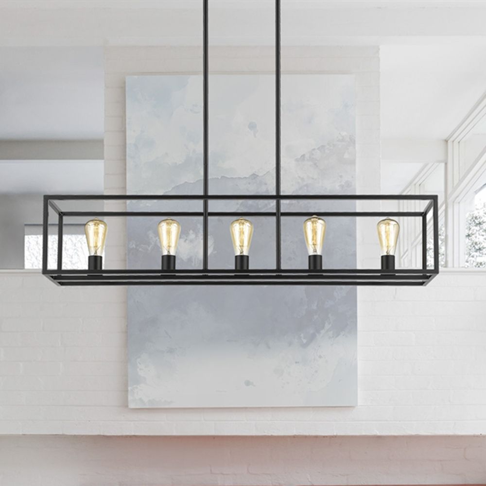 Golden Lighting Wesson Black Collection