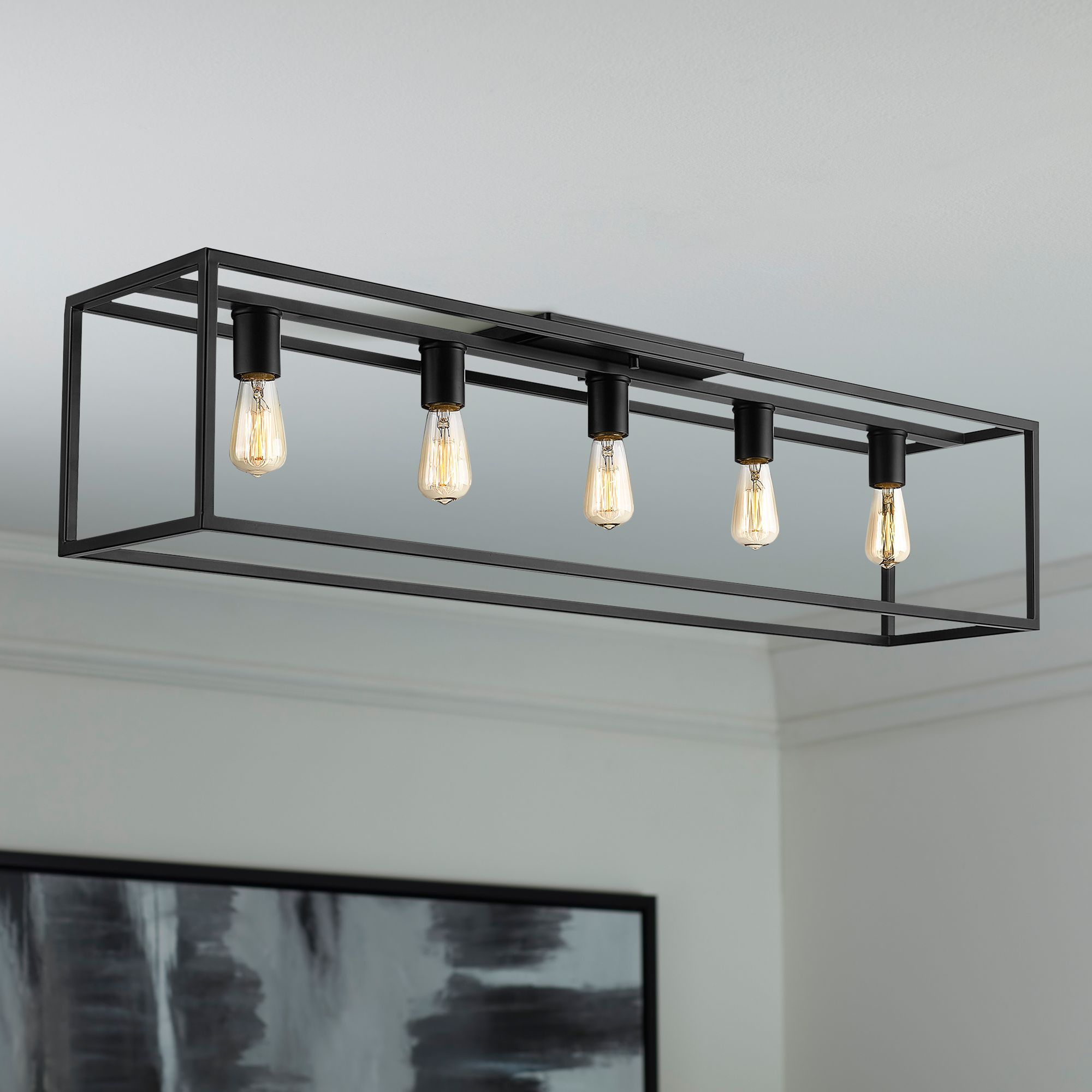 Golden Lighting Wesson Black Collection