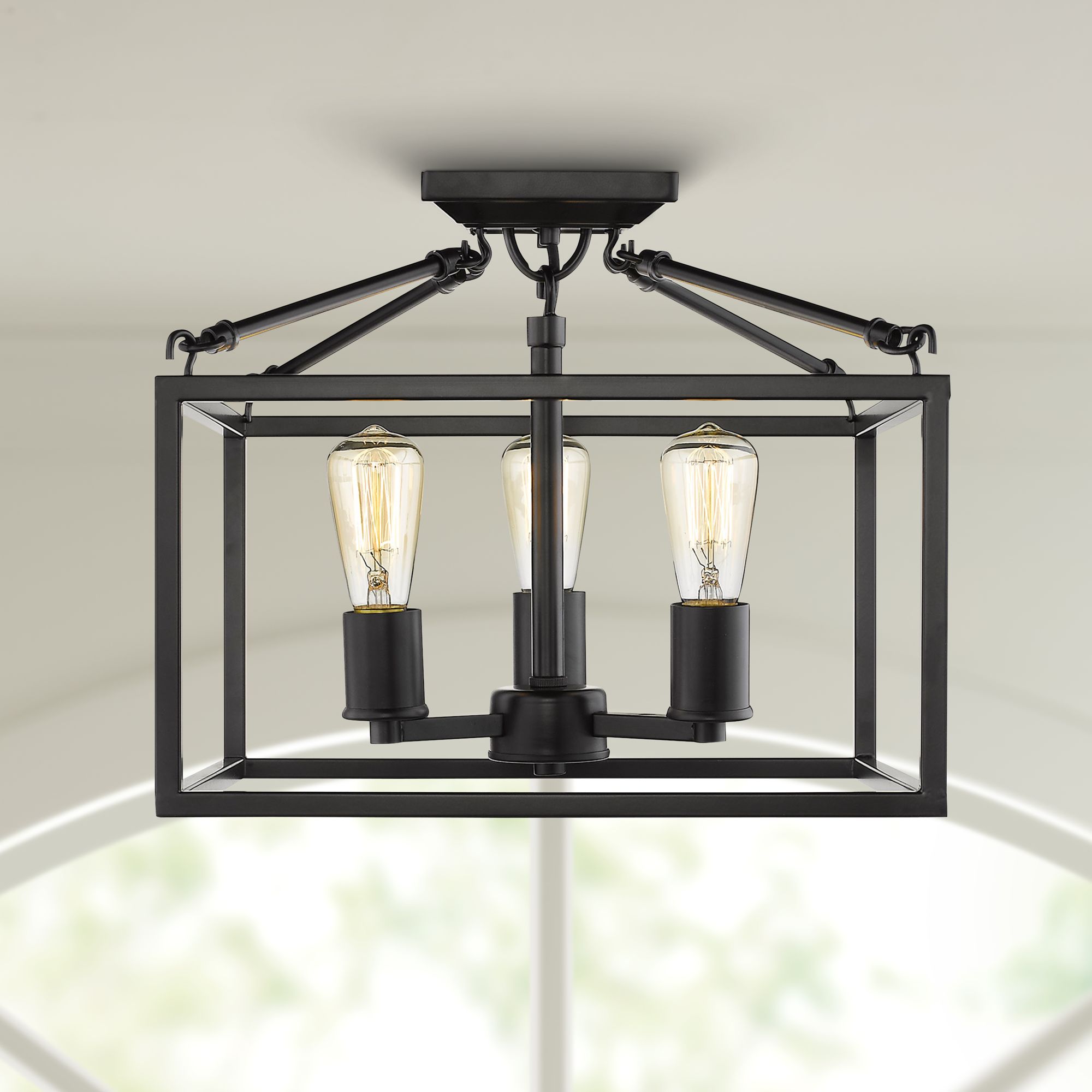 Golden Lighting Wesson Black Collection