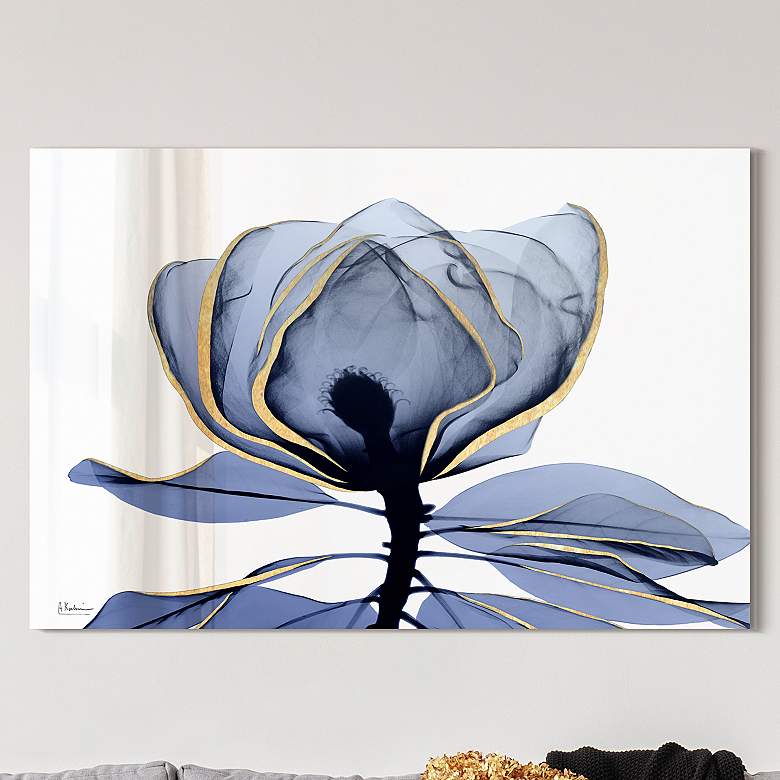 Image 2 Golden Midnight 1 48" Wide Tempered Glass Graphic Wall Art