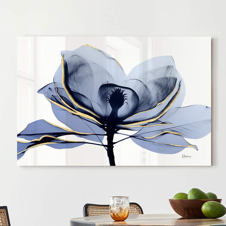 Image 2 Golden Midnight 2 48" Wide Tempered Glass Graphic Wall Art
