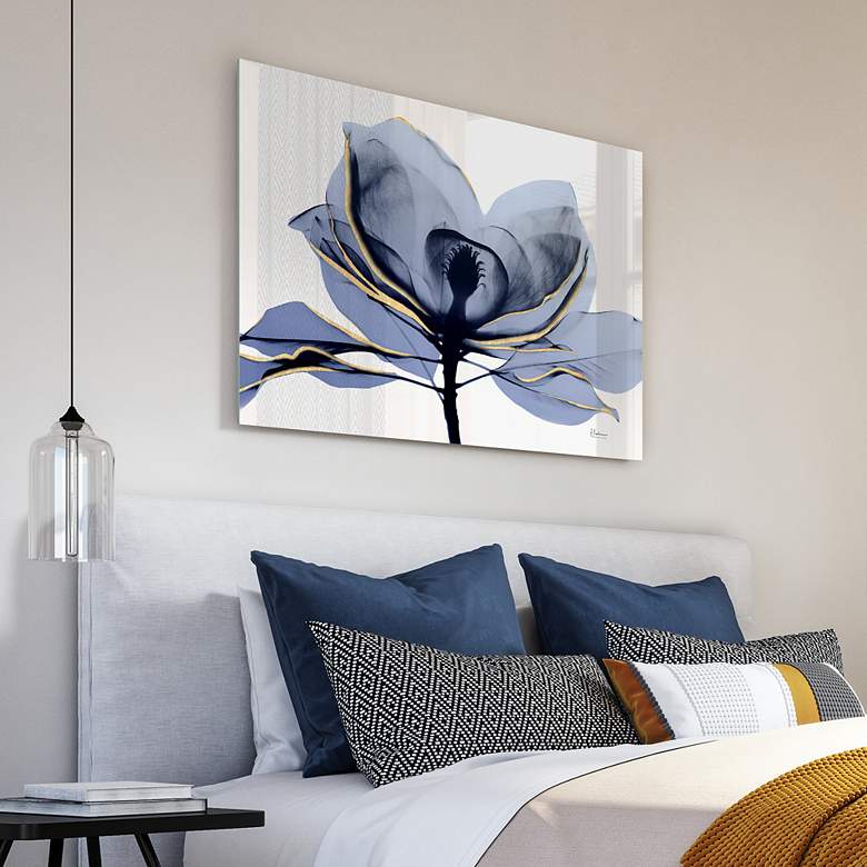 Image 6 Golden Midnight 2 48" Wide Tempered Glass Graphic Wall Art more views
