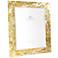 Golden Mother of Pearl Oyster Shell 8x10 Picture Frame