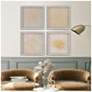 4_Golden Organics I 18"W x 18"H Framed Art Set of 4 more views