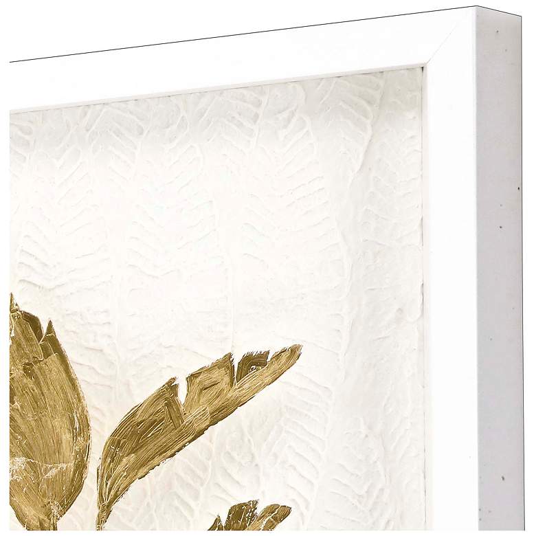 Image 3 Golden Palm I 22"W x 28"H Framed Art Set of 2 more views