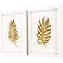 2_Golden Palm II 22"W x 28"H Framed Art Set of 2 more views