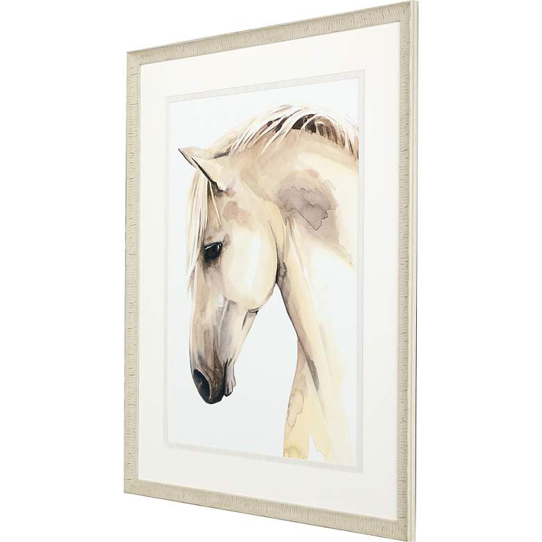 Image 3 Golden Palomino II 47" Wide Framed Giclee Wall Art more views