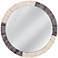 Golden Sands 36"H Contemporary Styled Wall Mirror