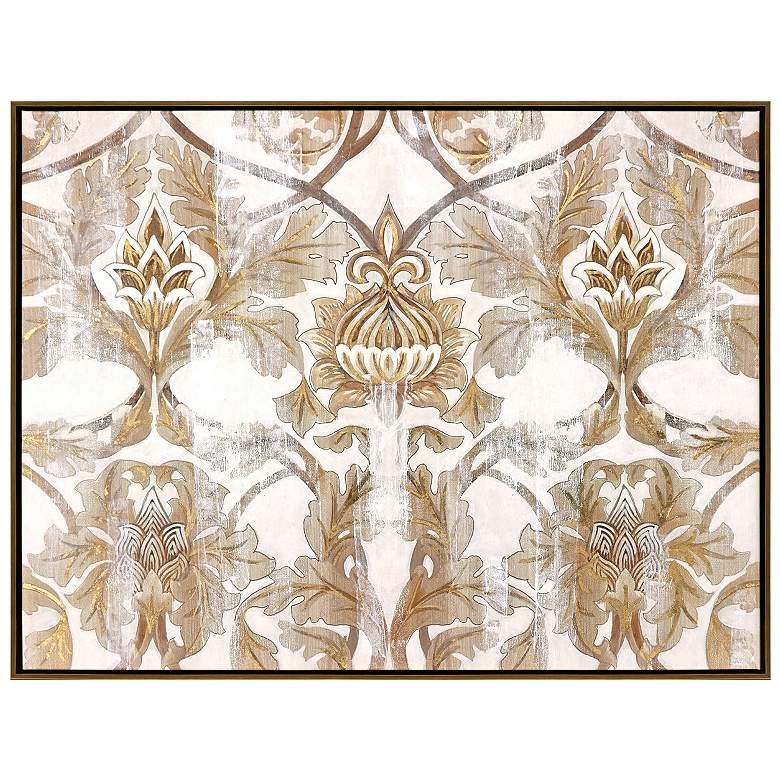 Image 1 Golden Scroll 49"W x 37"H Canvas