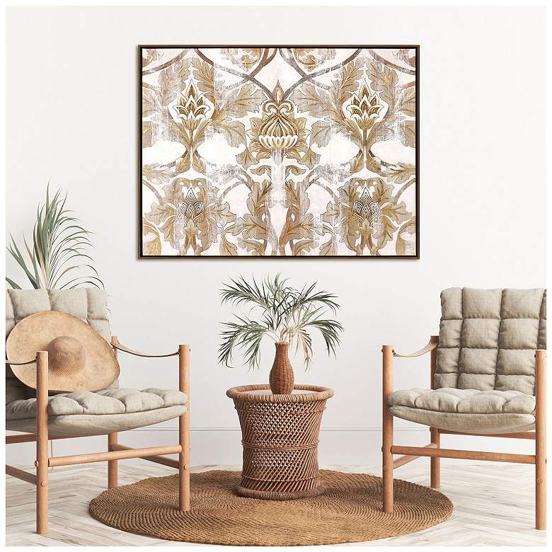 Image 4 Golden Scroll 49"W x 37"H Canvas more views