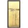 Golden Sunset II 23"W x 51"H Framed Art