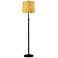 Golden Swirls Bronze Adjustable Floor Lamp