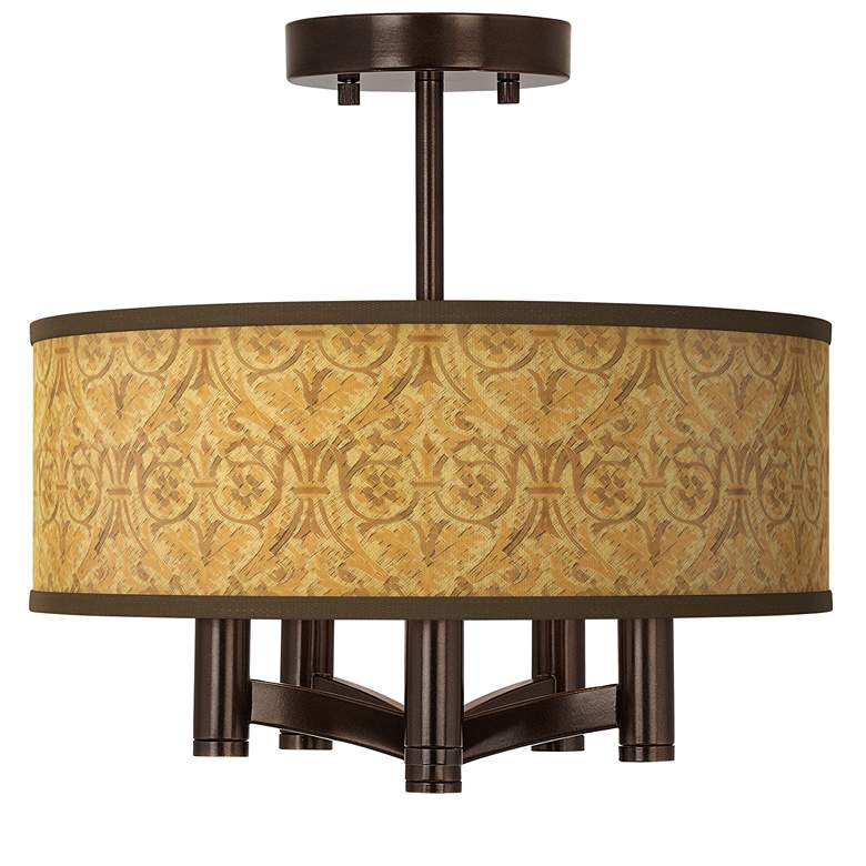 Image 1 Golden Versailles Ava 5-Light Bronze Ceiling Light