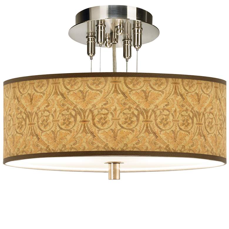 Image 1 Golden Versailles Giclee 14" Wide Ceiling Light