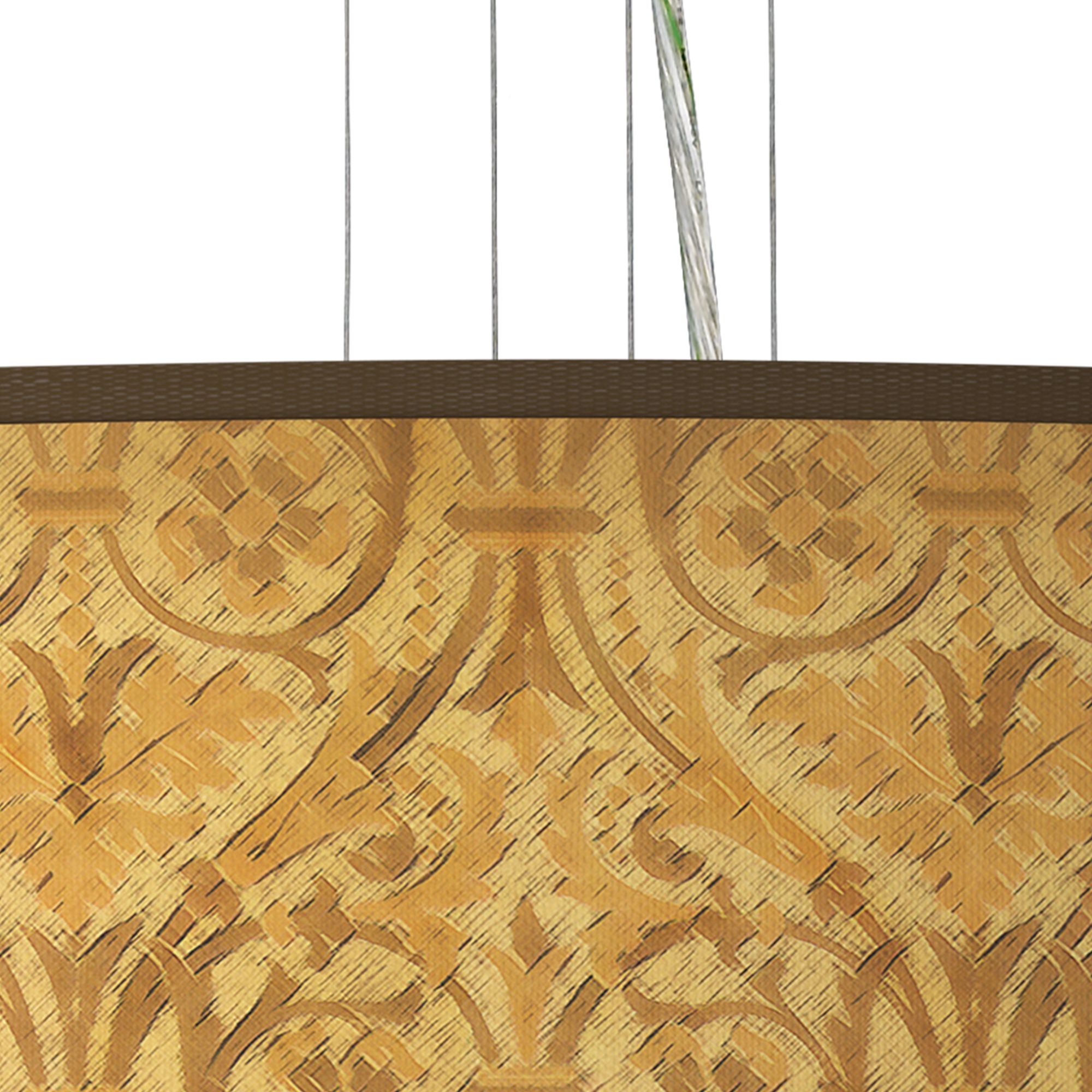 Image 2 Golden Versailles Giclee 24" Wide 4-Light Pendant Chandelier more views