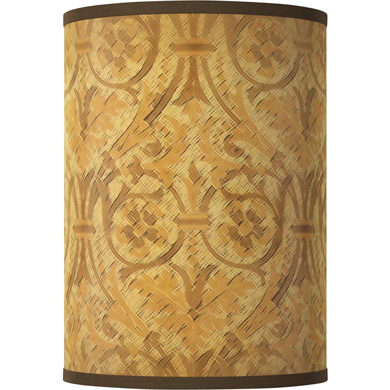 Image 1 Golden Versailles Giclee Cylinder Lamp Shade 8x8x11 (Spider)