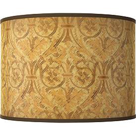 Image1 of Golden Versailles Giclee Drum Lamp Shade 15.5x15.5x11 (Spider)