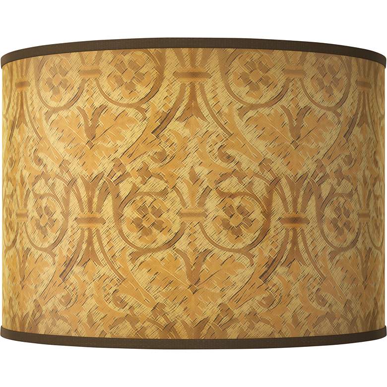 Image 1 Golden Versailles Giclee Drum Lamp Shade 15.5x15.5x11 (Spider)