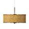 Golden Versailles Giclee Glow 16" Wide Pendant Light