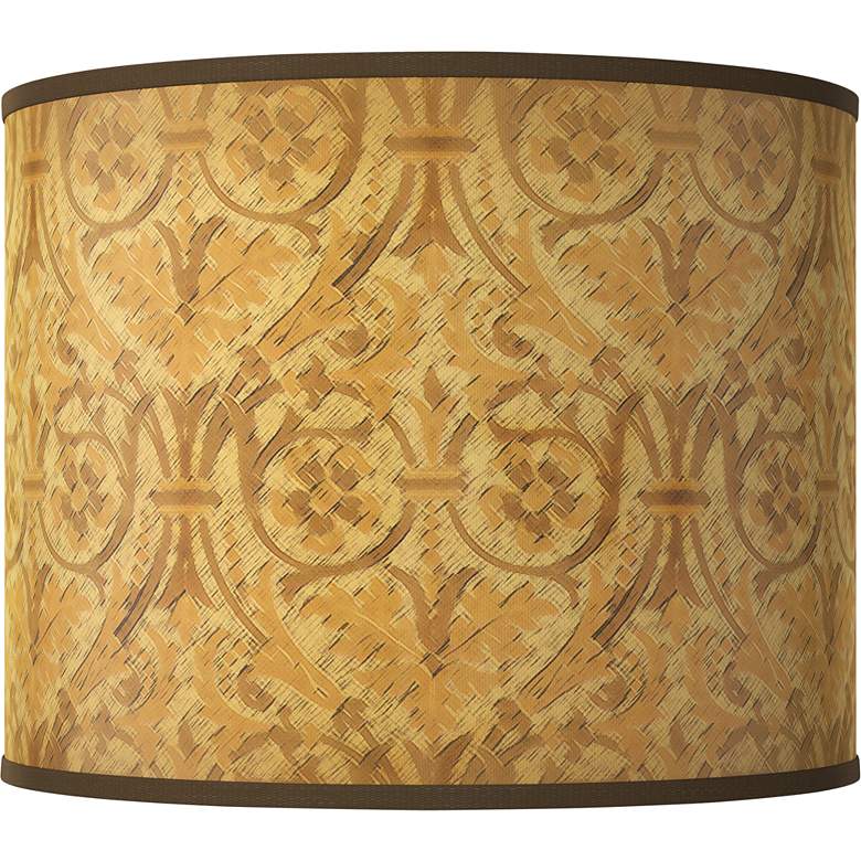 Image 1 Golden Versailles Giclee Round Drum Lamp Shade 14x14x11 (Spider)