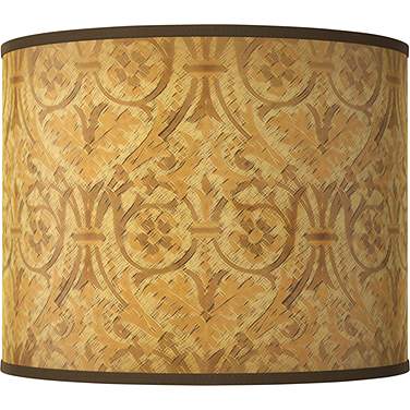 Golden Versailles Giclee Round Drum Lamp Shade 14x14x11 (Spider)