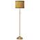 Golden Versailles Giclee Warm Gold Stick Floor Lamp