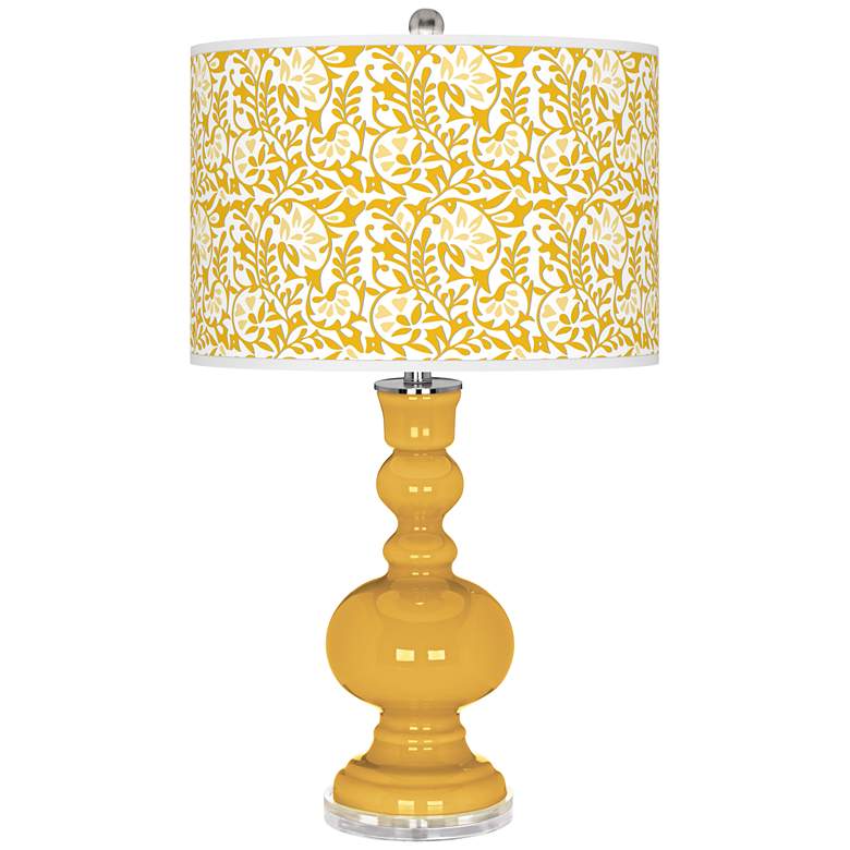 Image 1 Goldenrod Gardenia Apothecary Table Lamp