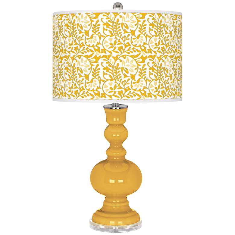 Image 1 Goldenrod Gardenia Apothecary Table Lamp