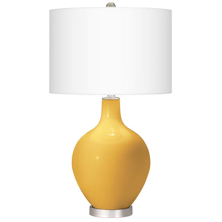 Image 2 Goldenrod Ovo Table Lamp With Dimmer