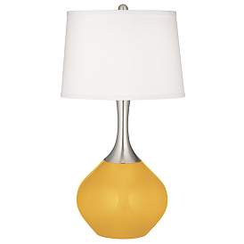 Image2 of Goldenrod Spencer Table Lamp with Dimmer