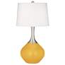 Goldenrod Spencer Table Lamp with Dimmer