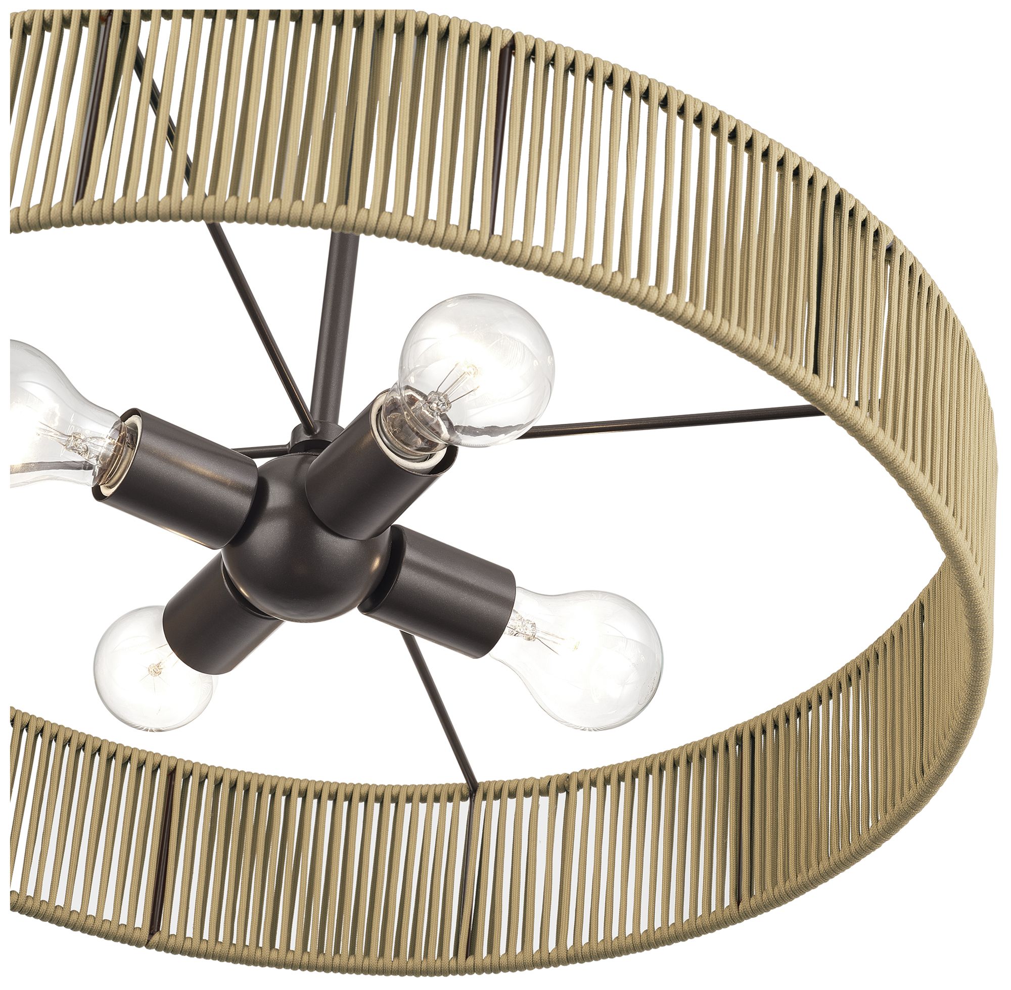 Image 6 Goldiemesh 4 Light English Bronze Pendant more views