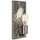 Goliath 11" High Antiqued Polished Nickel Wall Sconce