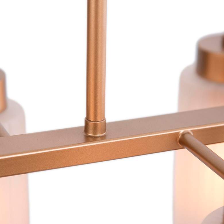 Image 5 Gollin 24 1/2" Wide Gold Modern Linear Island Pendant Light more views