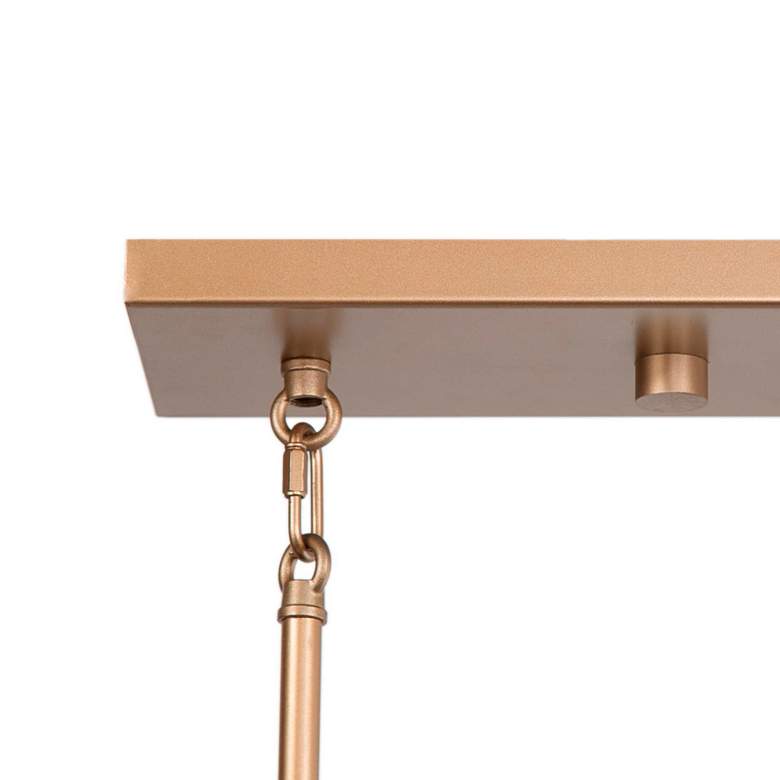 Image 6 Gollin 24 1/2" Wide Gold Modern Linear Island Pendant Light more views