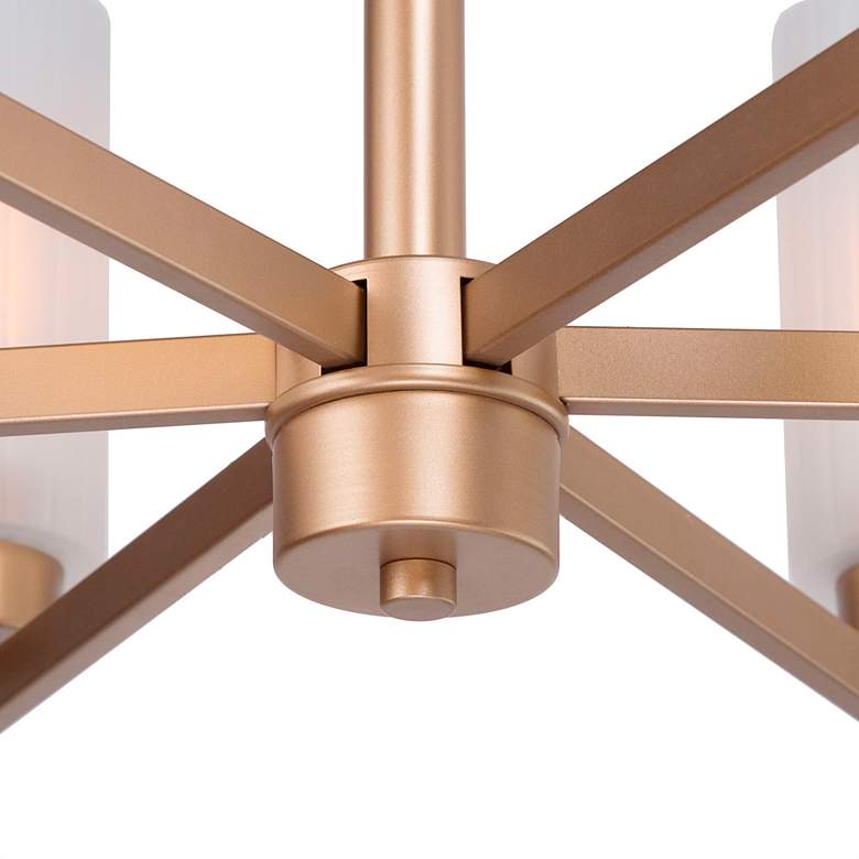 Image 5 Gollin 27 1/2" Wide Gold 6-Light Modern Chandelier more views
