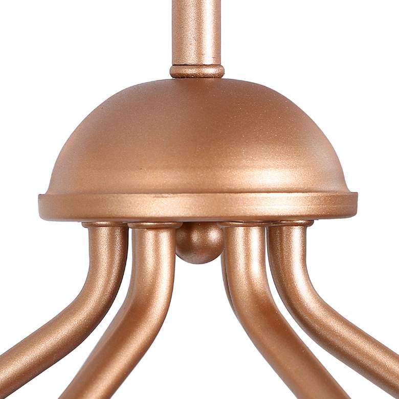 Image 4 Gollin 27" Wide Gold 6-Light Chandelier more views