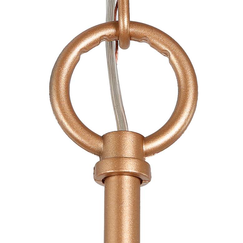 Image 5 Gollin 27" Wide Gold 6-Light Chandelier more views
