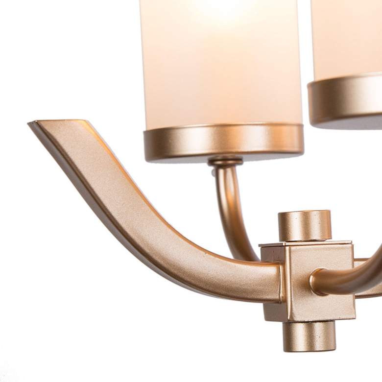 Image 2 Gollin 30" Wide Gold Metal 6-Light Island Chandelier more views