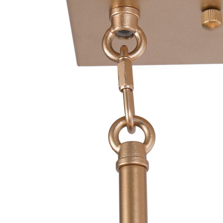 Image 4 Gollin 30" Wide Gold Metal 6-Light Island Chandelier more views