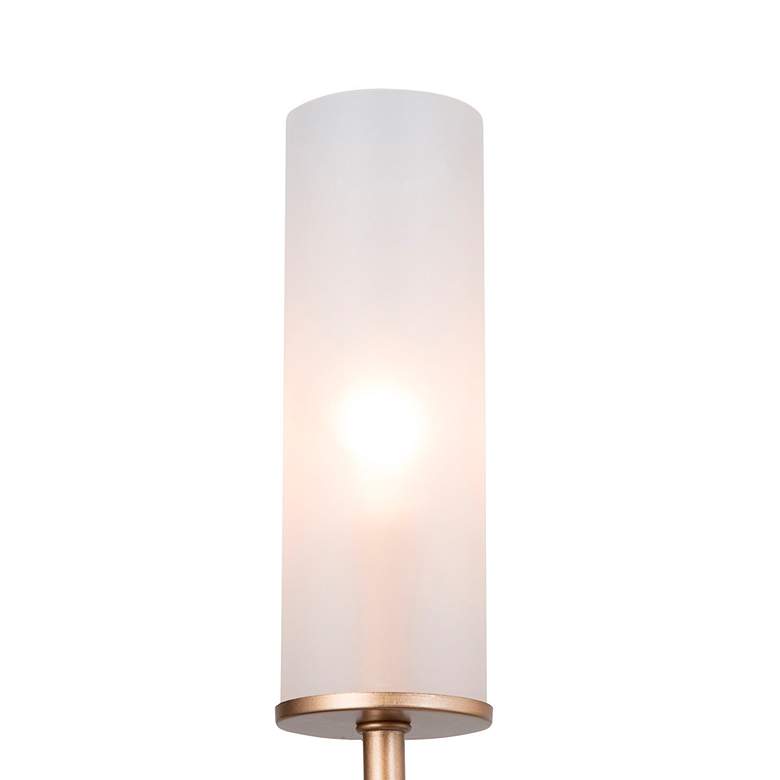 Image 4 Gollin 32" Wide Dark Gold 4-Light Bar Island Chandelier more views