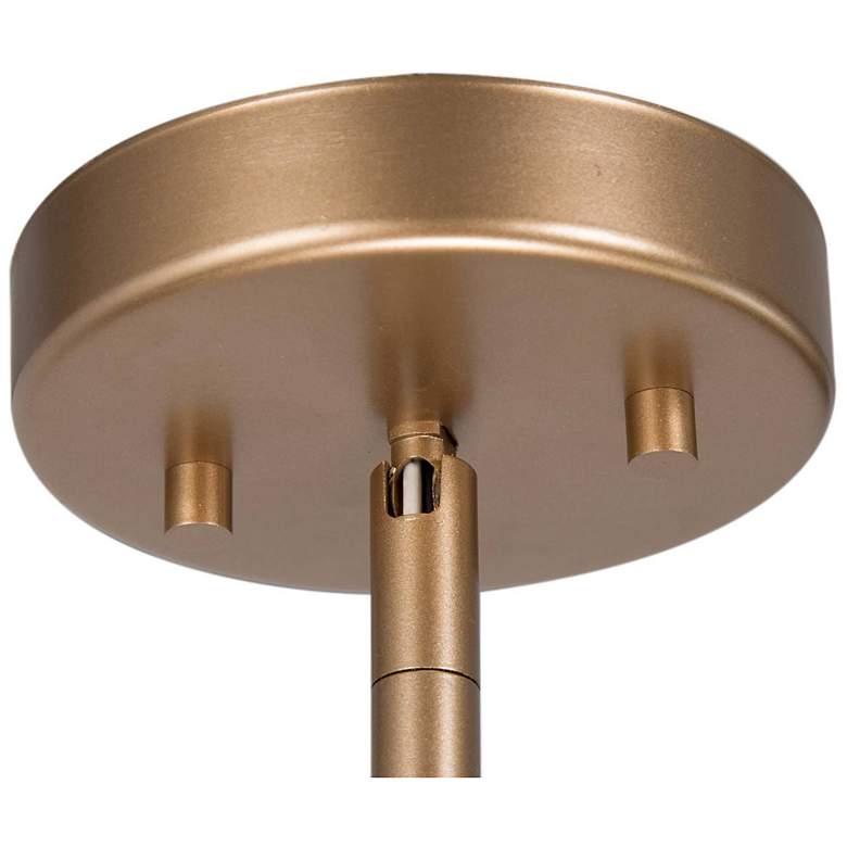 Image 3 Gollin 4-Light 34.6" Wide Island Chandelier Lights with Fabric Shade more views