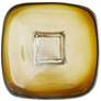 Gomez Amber Glass 12 1/2" Wide Decorative Centerpiece