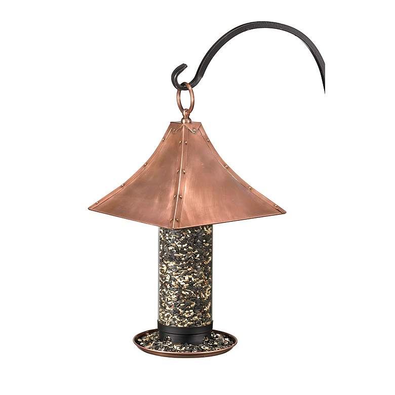 Image 1 Good Directions Castella Large Copper Bird Feeder
