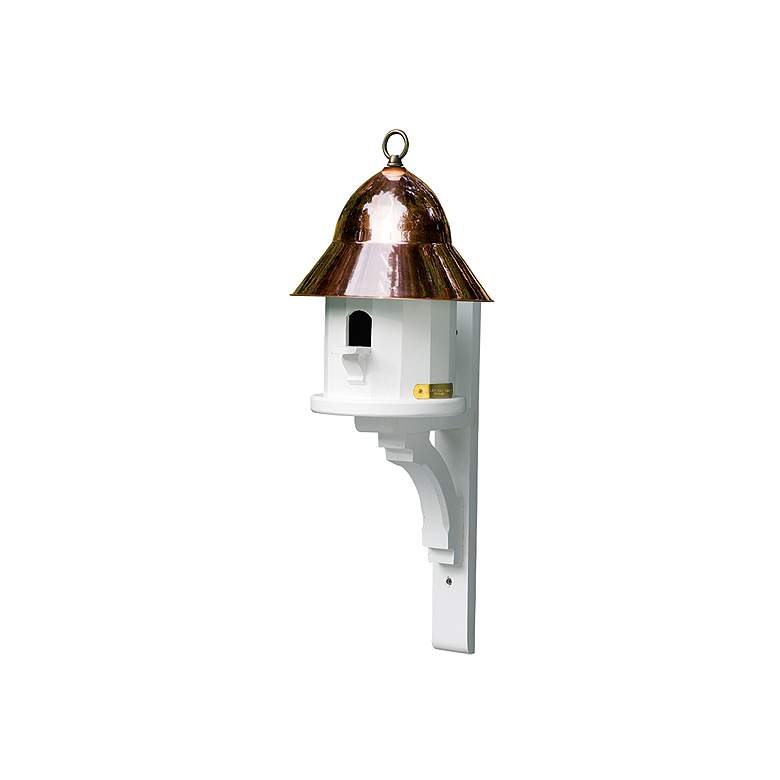Image 1 Good Directions Lazy Hill Farm Copper Top Bird House