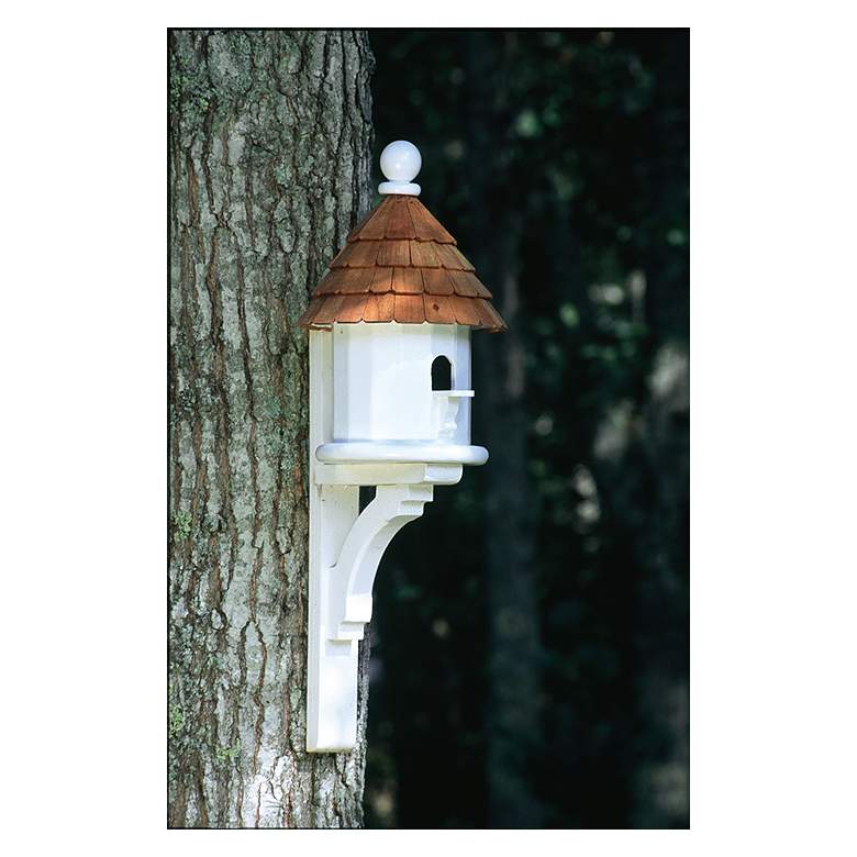 Image 1 Good Directions Lazy Hill Farm Small Shingled Bird House